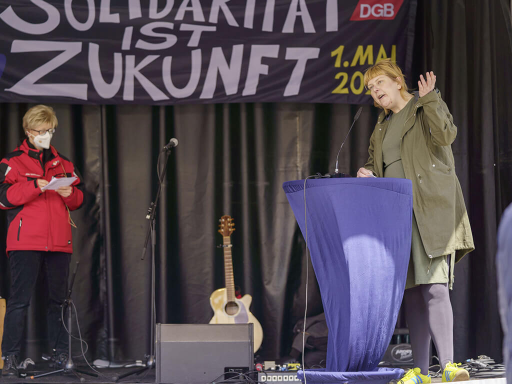 <br/>Marijke Garretsen, Jugendbildungsreferentin beim DGB-Bezirk Dortmund-Hellweg