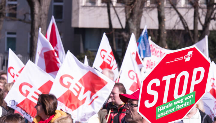Beschäftigte der Kommunen sind erneut im Warnstreik