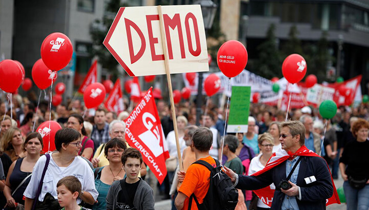 GEW NRW ruft zum Warnstreik in Köln auf