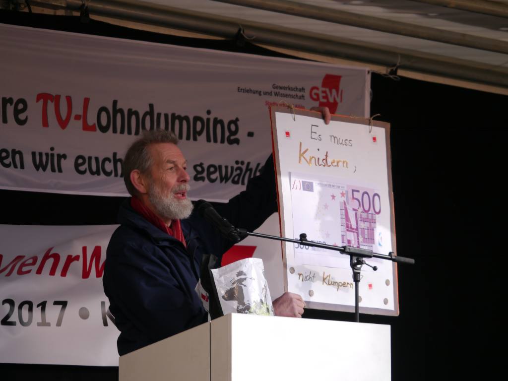 <br/>Klaus Herrmann, Mitglied im Personalrat für das wissenschaftliche und künstlerische Personal an der Universität zu Köln